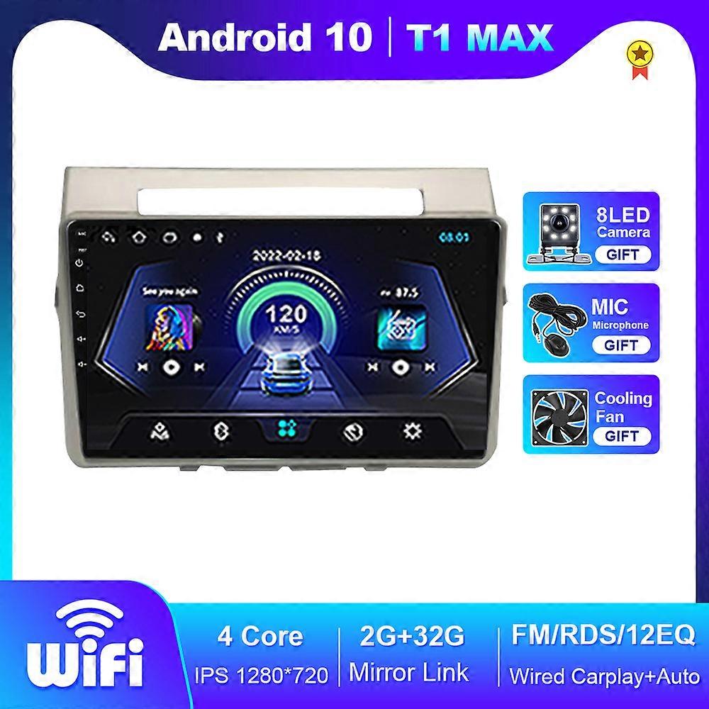NAVISTART For Toyota Corolla Verso 2006+ Car Radio Multimedia Video Android auto Carplay DSP Android 10 DVD Player 2Din GPS Navi