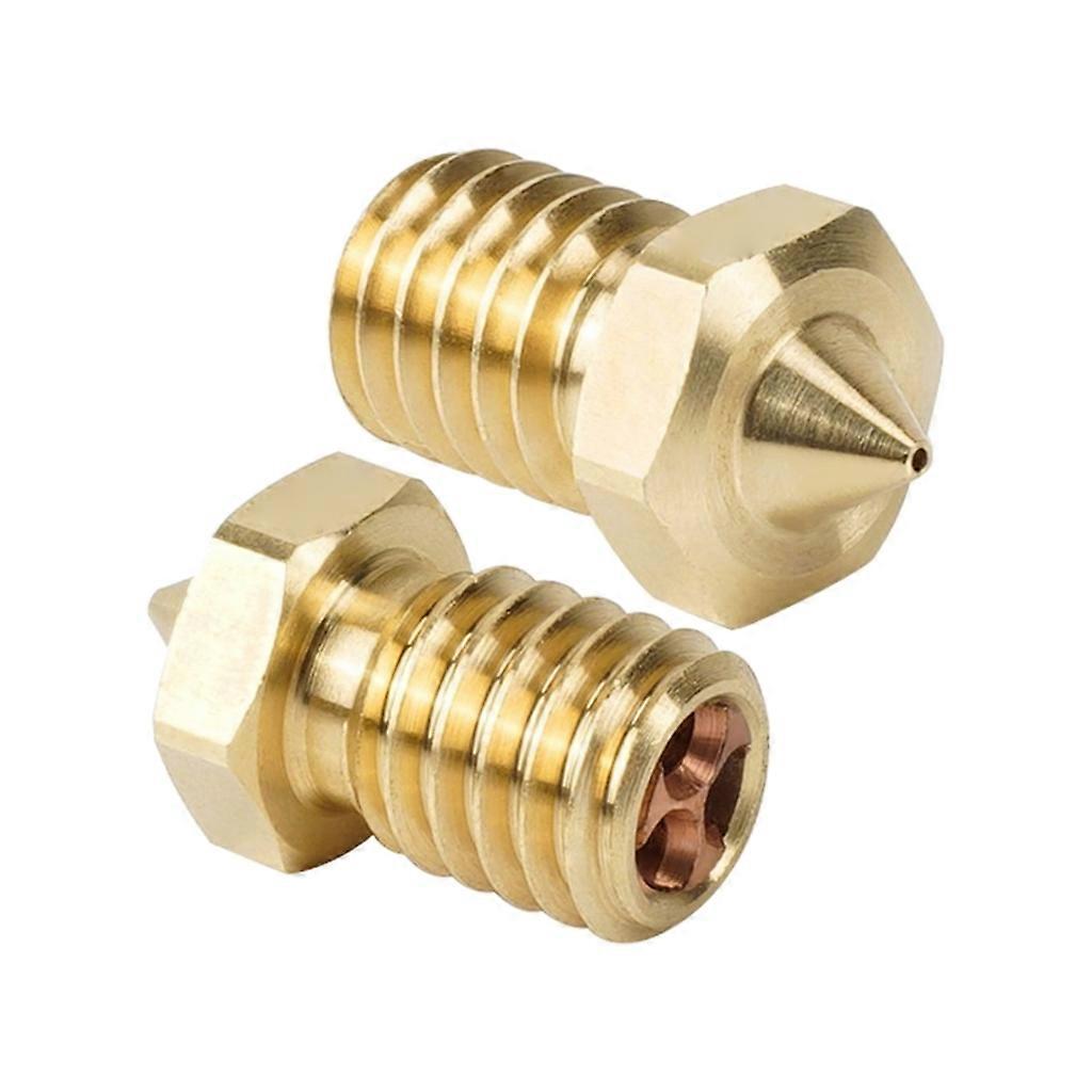 Brass Nozzle for 1.75 3.0Filament E3DV6 3D Printer 0.4 0.6 0.8mm Clon-CHT Tips