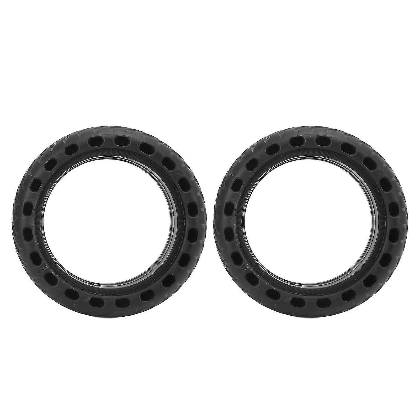 2 قطعة إطار صلب 8.5x2in استبدال خلفي أمامي مطاطي ل Xiaomi M365 / Pro سكوتر كهربائي