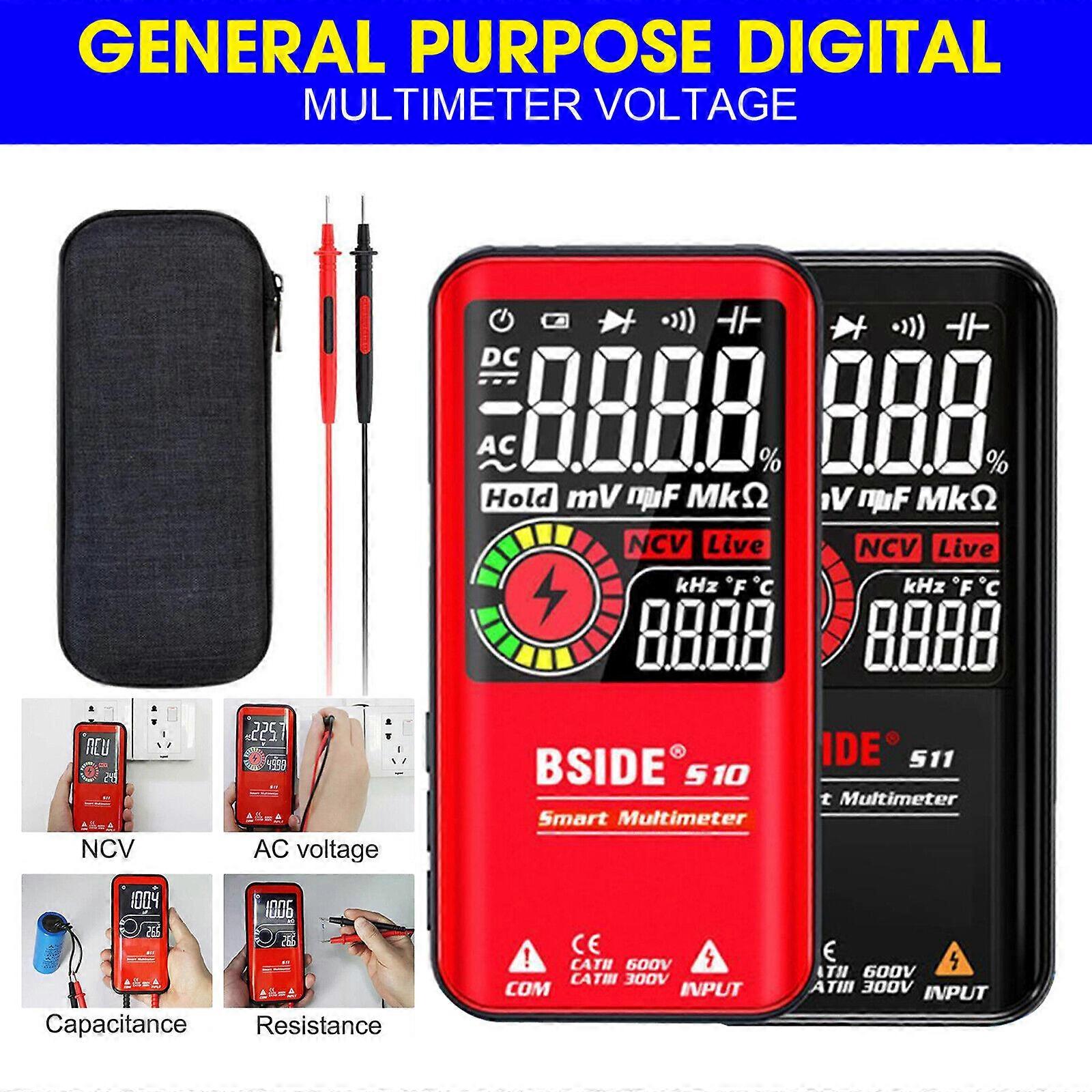LCD General Purpose Digital Multimeter Voltage Capacitance Ohm Diode Tester