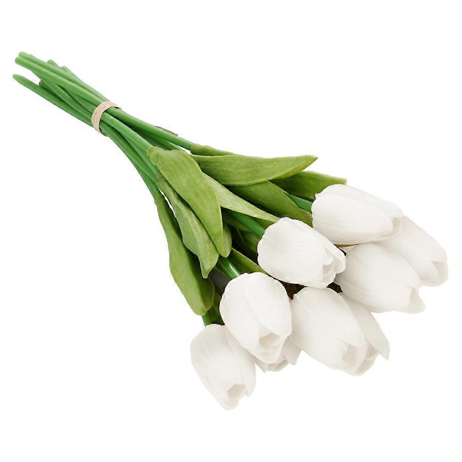 Set of 10 Realistic Tulip Flowers for Party and Home Decor