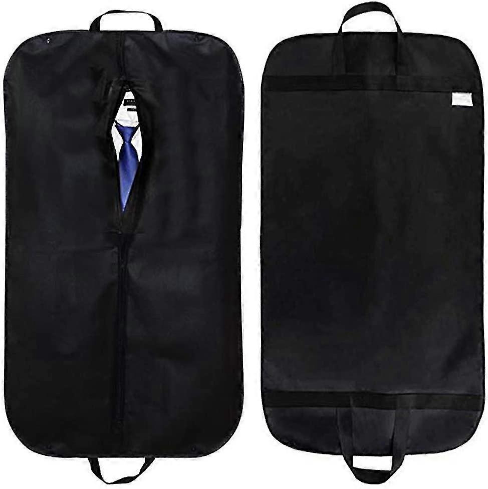 2 PCガーメントバッグ、40 "衣装のための折りたたみ式トラベルスーツバッグ、保護衣服カバー