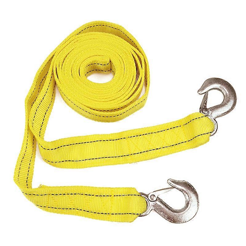 4M Heavy Duty 5 Ton Towing Rope, Break Strength Nylon Recovery Strap With Storage Bag For Vehicle Emergency Recovery