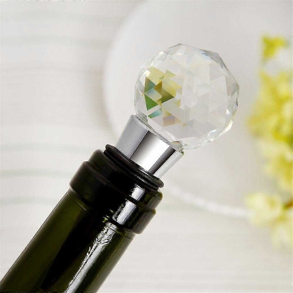 Wine Stopper Crystal Ball Red Wine Collection Stoppers Party Bar Tools