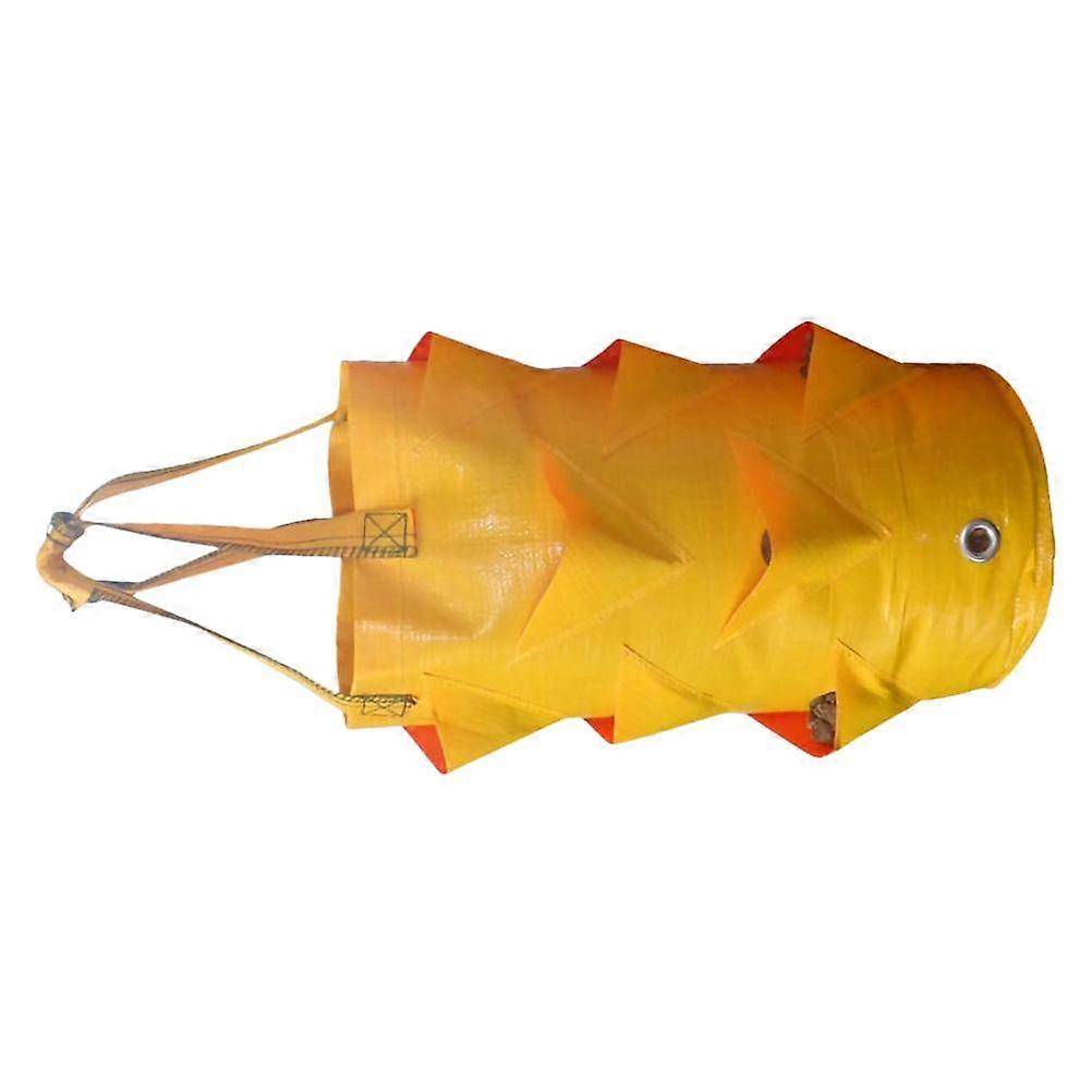 Hanging Strawberry Plant Growing Kits Planter Strawberry Bag 3 Gallons Hanging Planter Yellow Vegetable Bags with Holes for