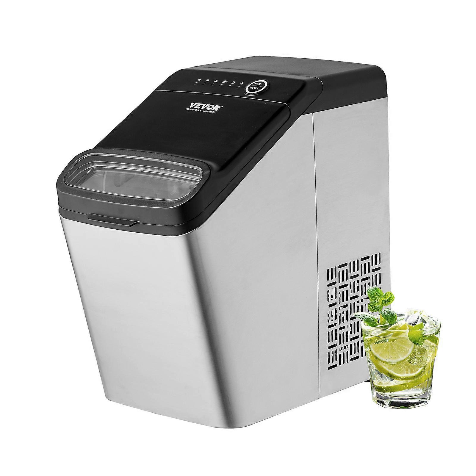 Kannettava työtason jääpalakone 33Lbs / 24H itsepuhdistuva kauhakorilla