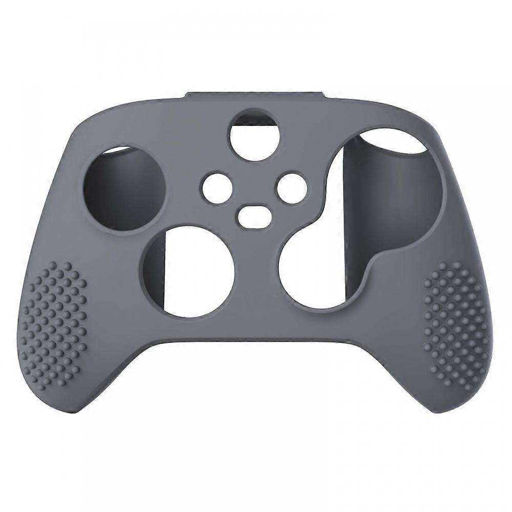 3D Studded Edition Anti-slip Silicone Soft Rubber Case Protector with 6 Thumb Grip Caps for Xbox Series S Controller