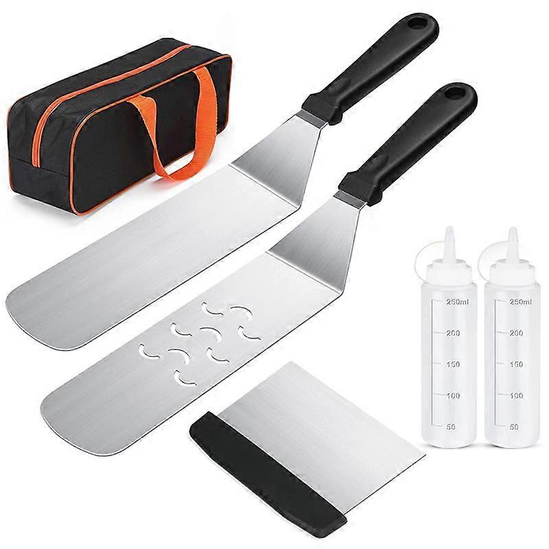 Griddle Accessories Kit,Flat Top Grill Accessories Set for and with Spatula & Carry Bag