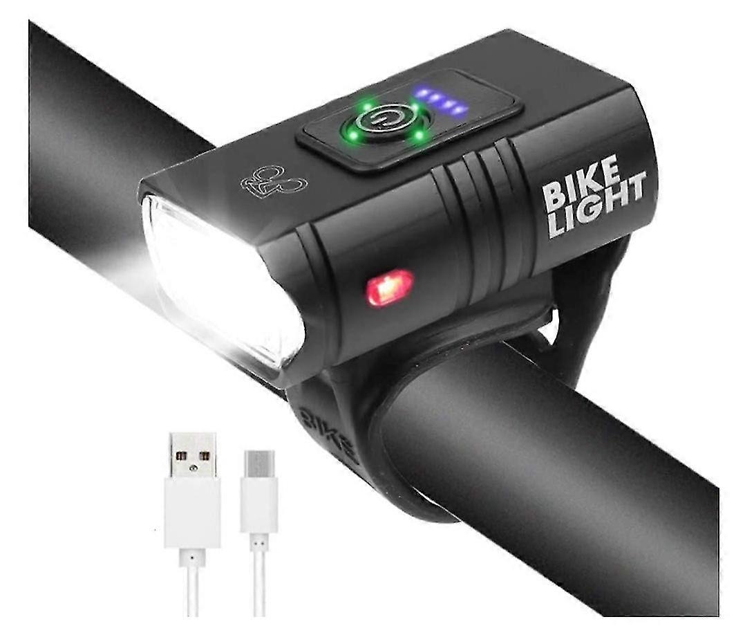 Bisiklet Işığı, USB Şarj Edilebilir Bisiklet Far 2000 Lümen Süper Parlak Bisiklet Ön Işık IPX