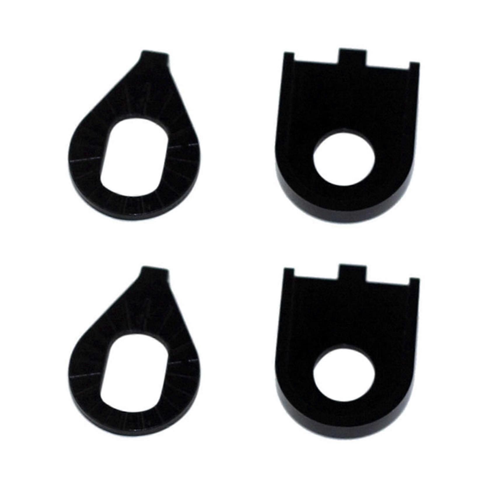 2x For Brompton Fork Gasket Aluminum Alloy Front Wheel Washer