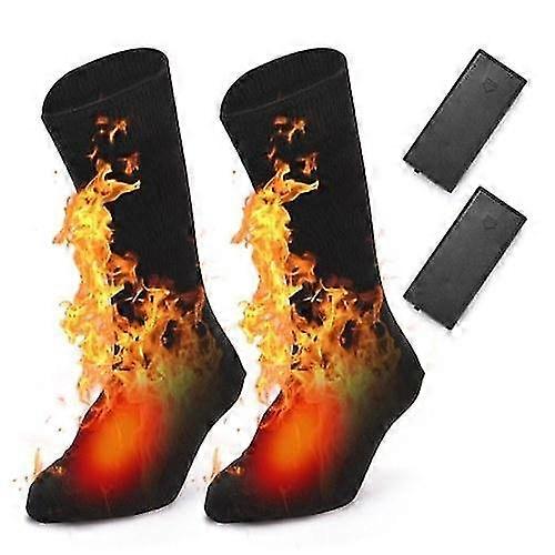 Calze riscaldate elettriche Calze a batteria alimentate a freddo Calzini termici