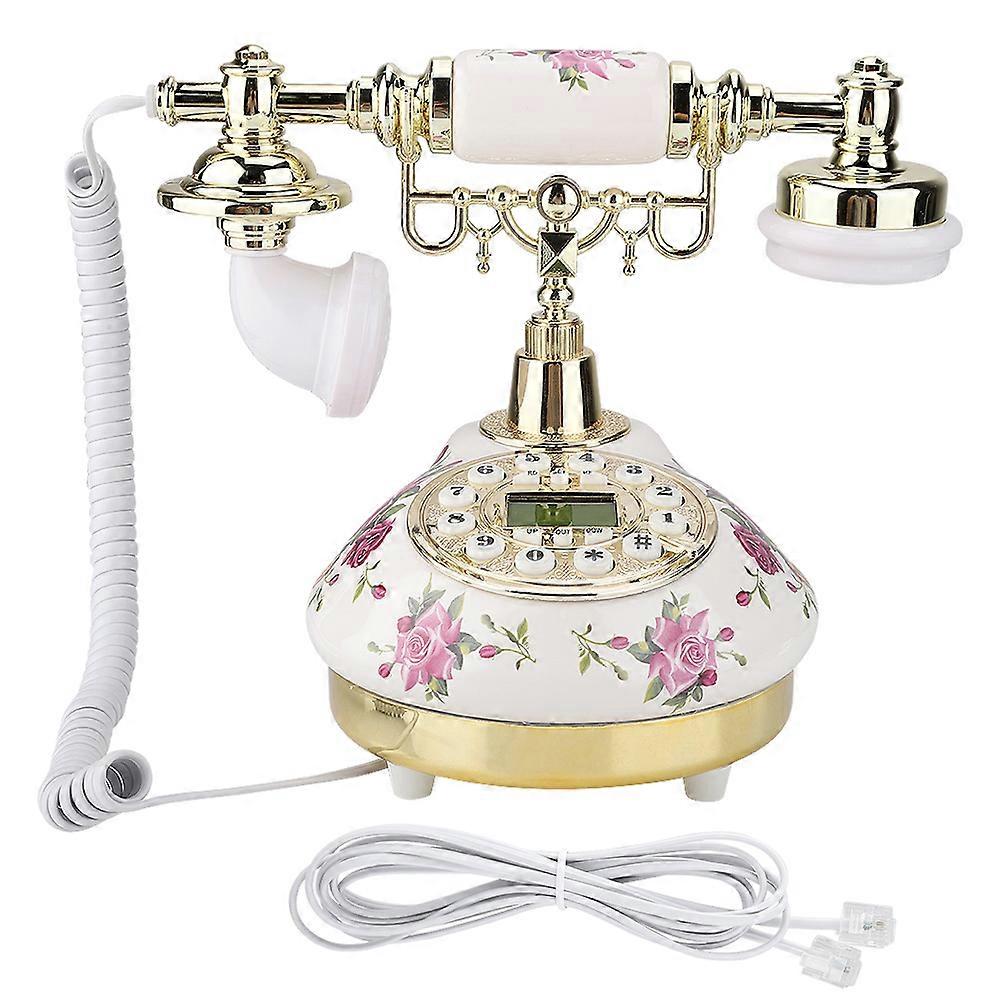 复古仿古董电话，适合家庭办公室使用