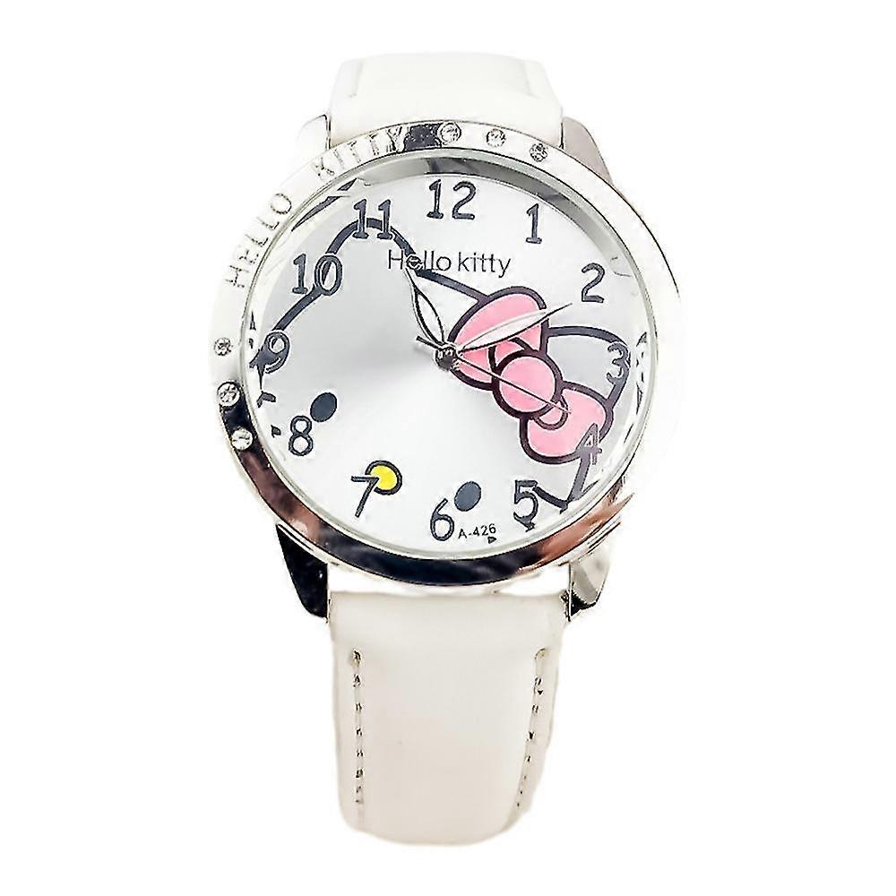 Lapset Hello Kitty Watch Quartz rannekellot Lahjat