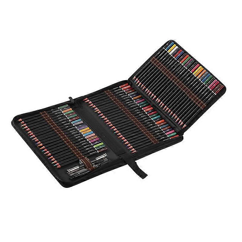 Lápis de cor, 72 lápis de cor art set em base de cera macia
