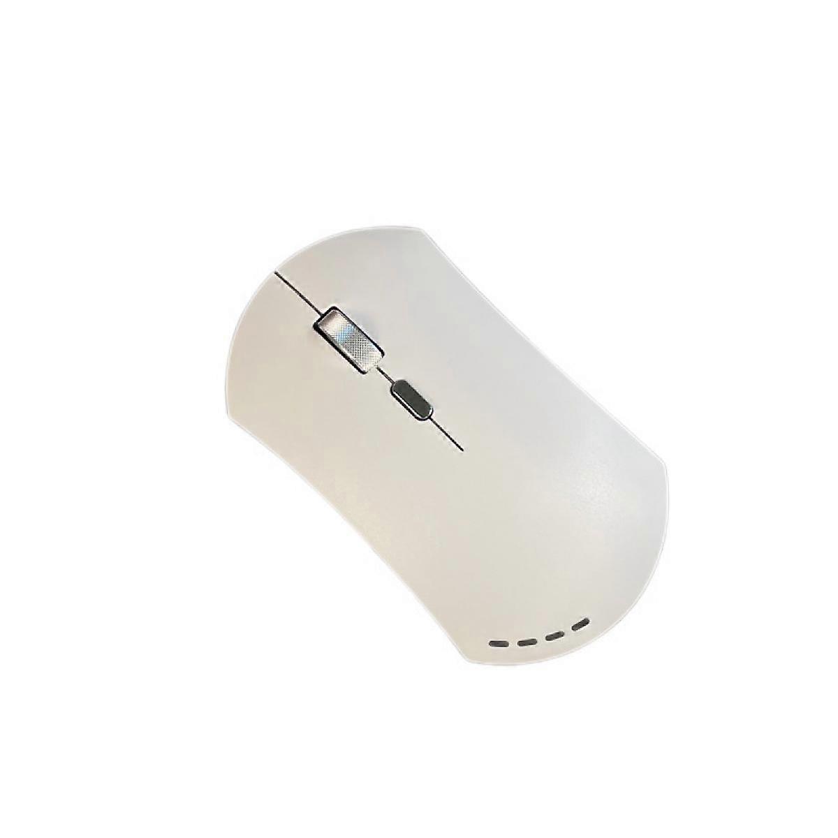 Bluetooth Wireless Mouse Silent Rechargeable Wireless Mouse, Bluetooth Wireless Mouse for Laptop/PC/Mac/iPad pro/Computer White