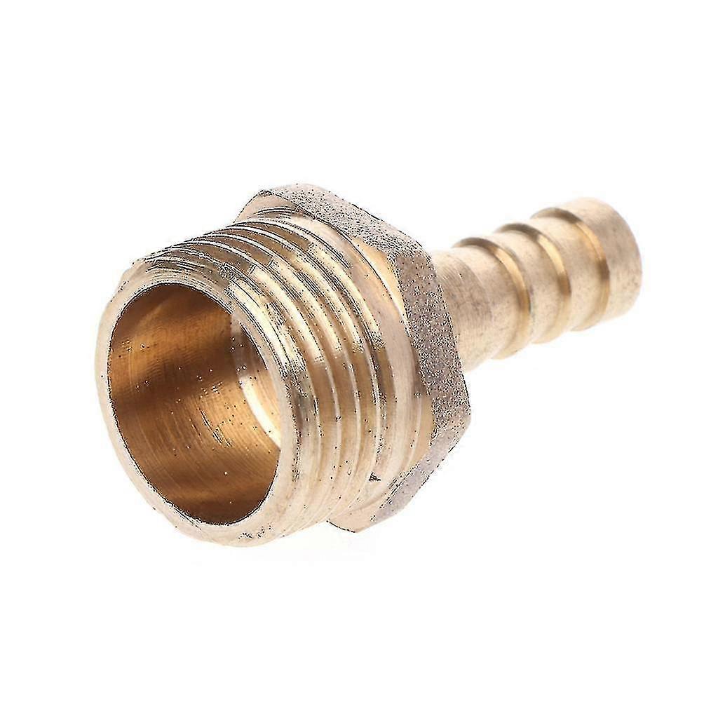 Brass Male/female Thread 1/2" Bsp To 8mm Barb Hose Coupler Connector Pagoda Join