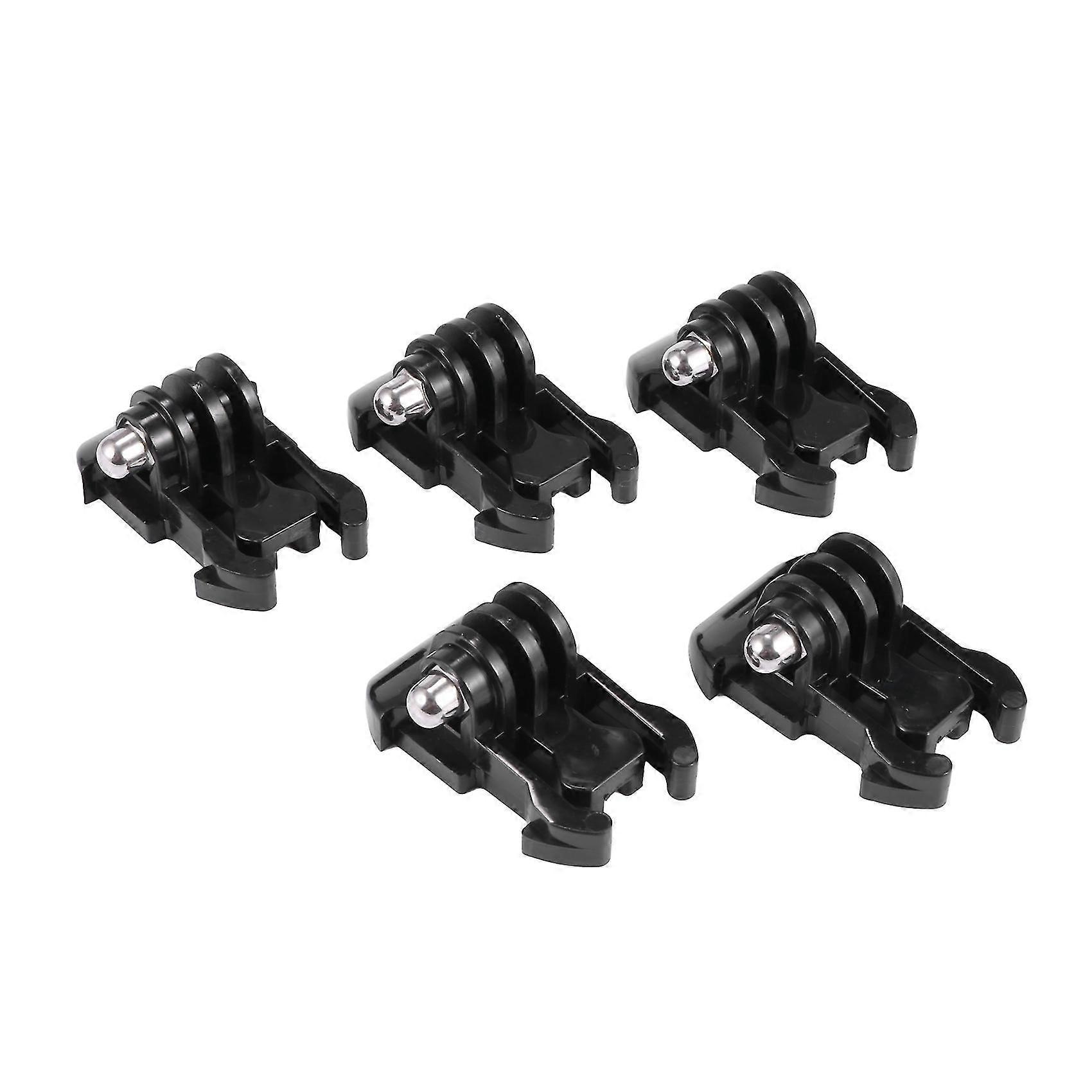 5pcs Quick Release Buckle Clip Basic Mount For Hero (2018) 6 5 4 3+ 3 2 1 Black Silver Session 4k S