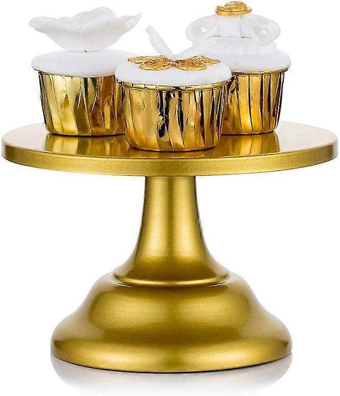 ゴールドケーキスタンドウェディングデザートカップケーキ20cmラウンドケーキスタンドアフタヌーンティーバースデーパーティーウェディング
