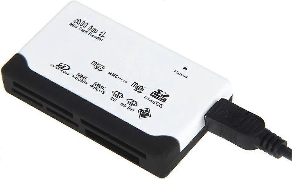 USB password box card reader to read mobile phone card TF/XD/CF/SD/MS/M2 computer