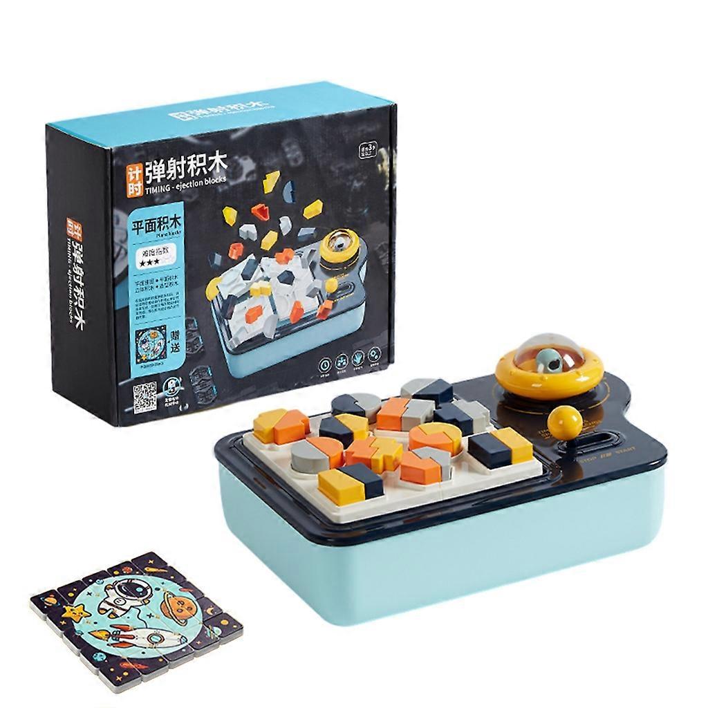 Assembly Space Theme Toy with Countdown Building Block Gift for Children
