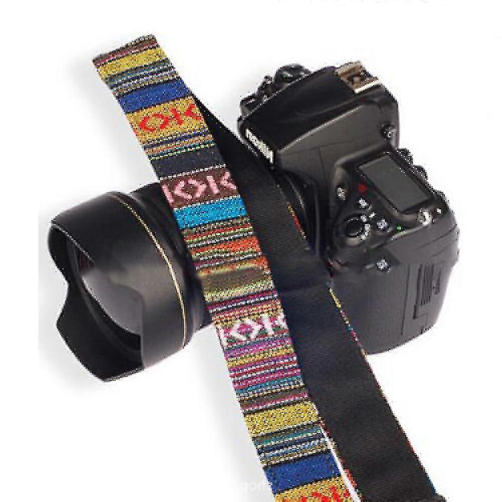 Retro Ethnic Style Multi-style Series Shoulder Neck Strap Camera Strap Belt for Slr / Dslr Cameras