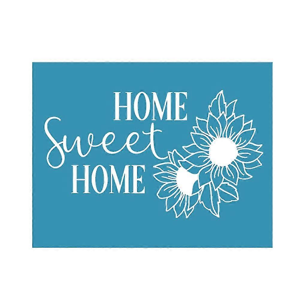 Home Flower Silk Screen Printing Stencils Self-adhesive Resuable Mesh Diy