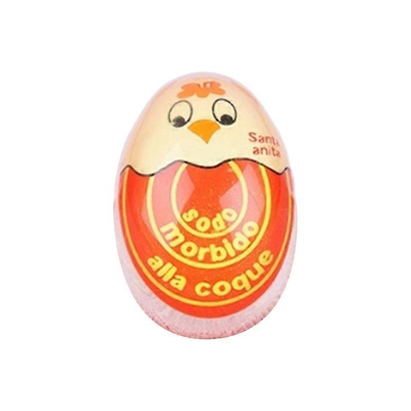 Creative Cartoon Kitchen Timer Heat Sensitive Reminder Color Changing Soft Medium Hard Boiled Egg Timer for Dining Room Qinhai