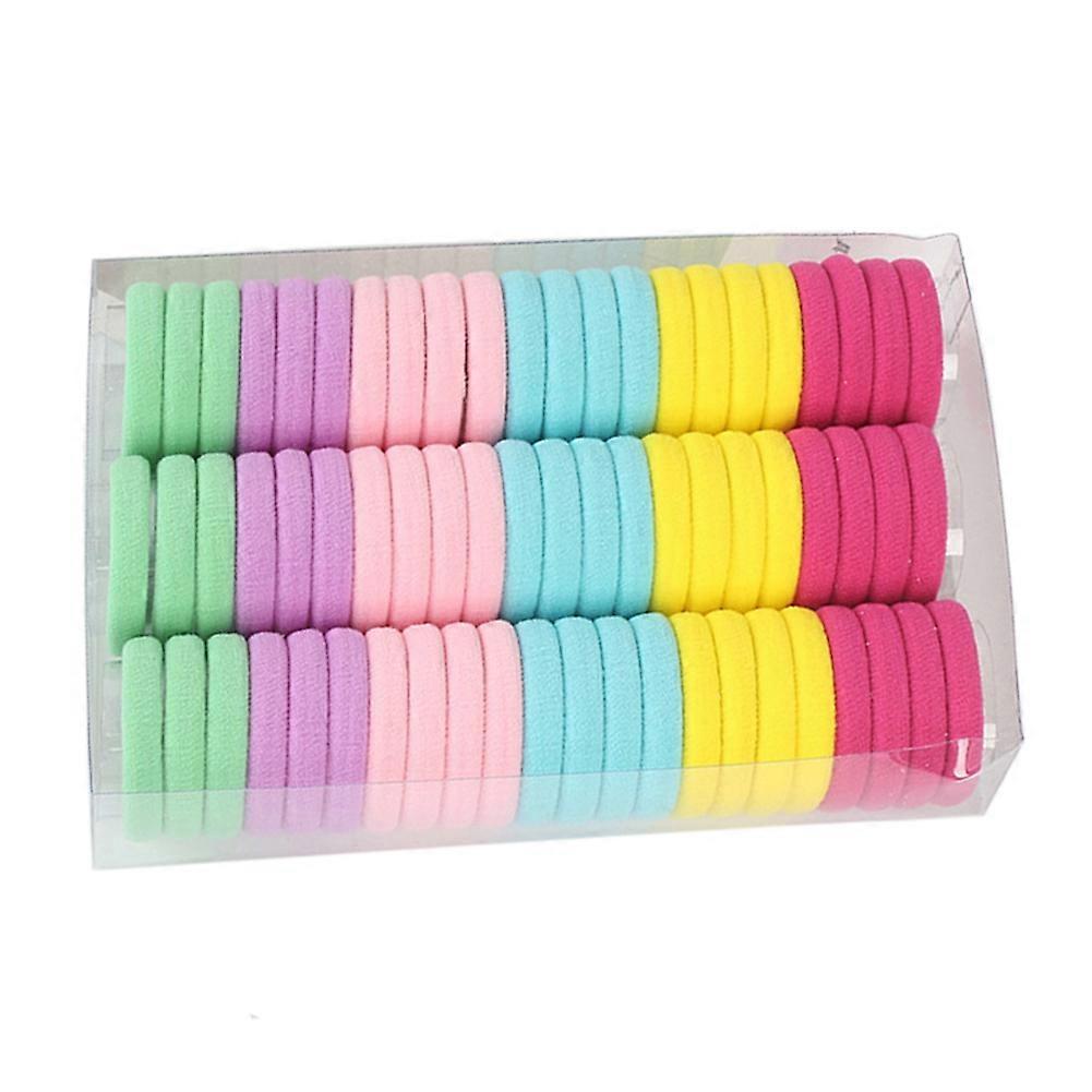 66Pcs Kids Baby Girls Candy Color Elastic Hair Band Rope Ring Ponytail Holder Qinhai