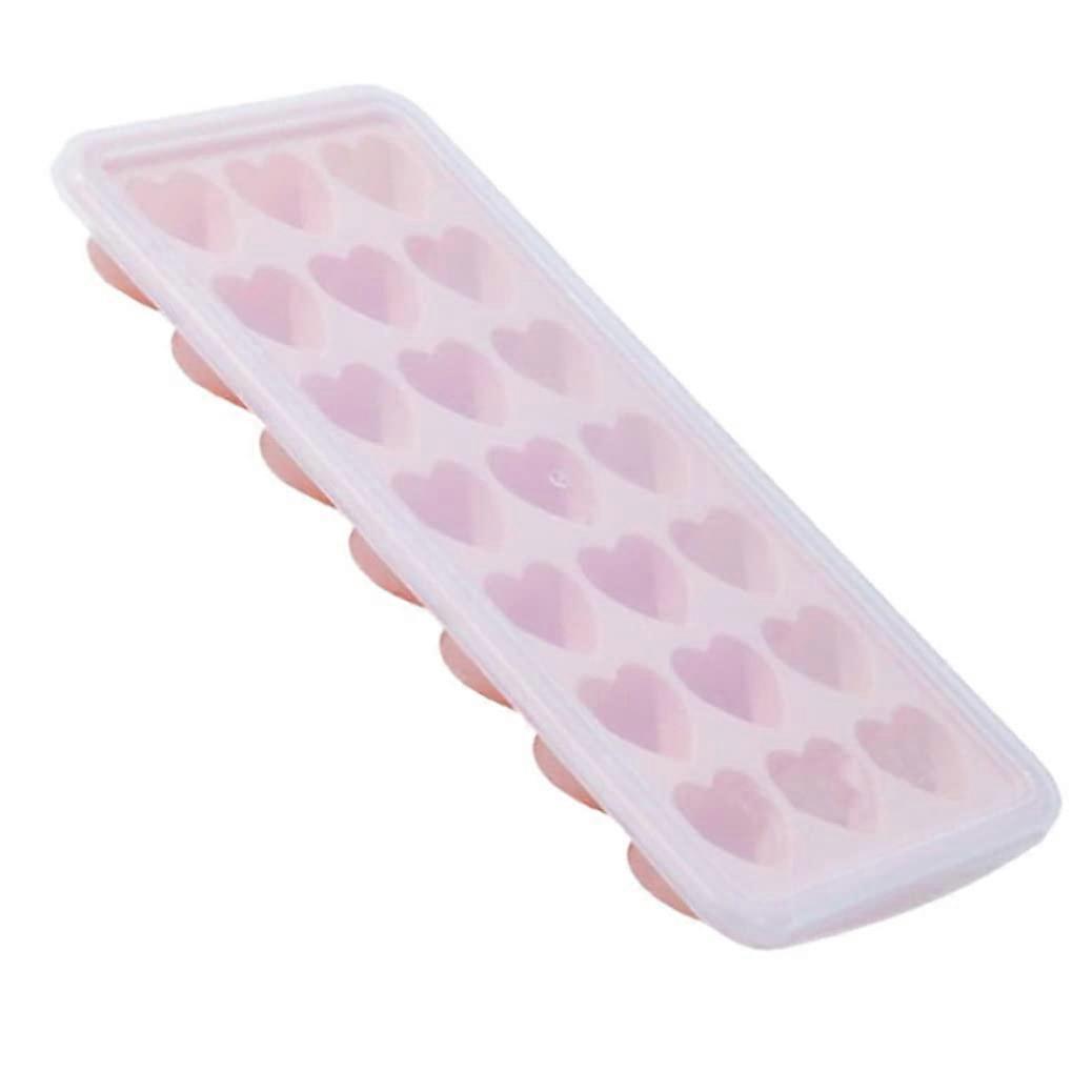 Silikon 21-hjerteform DIY sjokoladeformbrett
