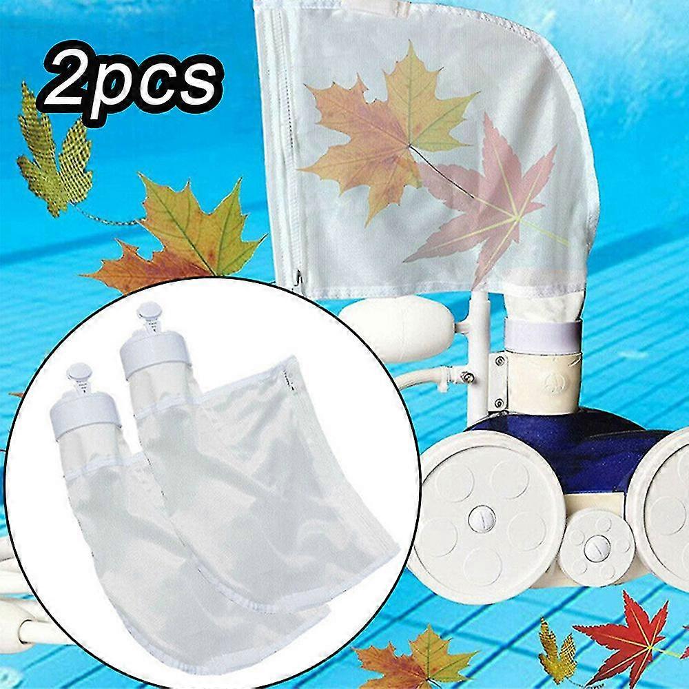 2 Pack Pool Cleaner Bags Filter Bag Replacement Parts For Polaris 280, 480 Pool Cleaner Zippered All Purpose K13 K16