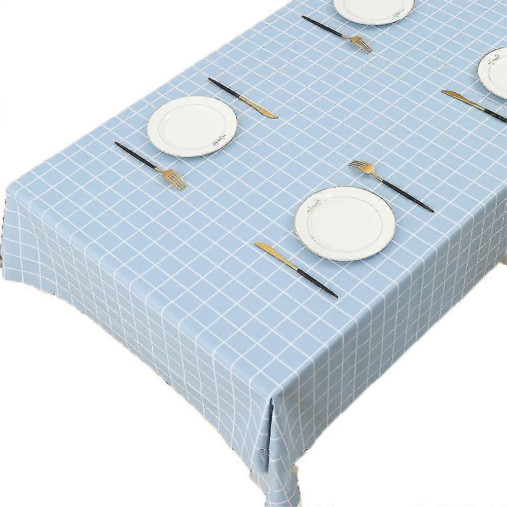 Waterproof, Oil-proof, Splash-proof Pvc Tablecloth For Dining Table