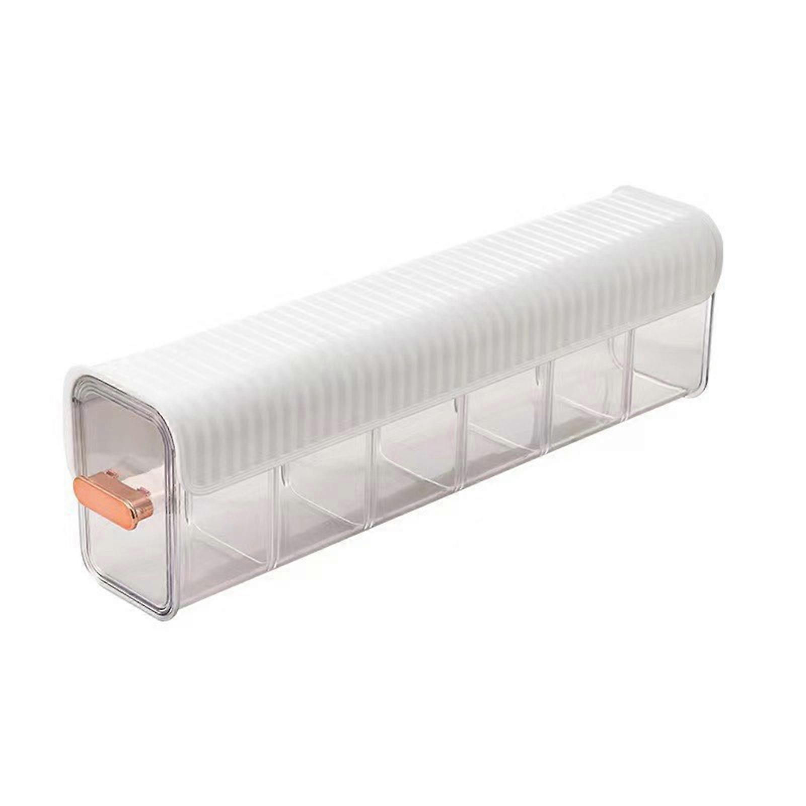 Wall Mounted Transparent Underwear Box Storage Organizer with Lid Easy Installation Wall Hanging Underwear Panties Storage Box