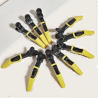 Styling haarclips voor vrouwen - 20 stuks professionele plastic haarsectie clips - duurzame alligator haarclip met antislip grip en brede tanden voor Ea