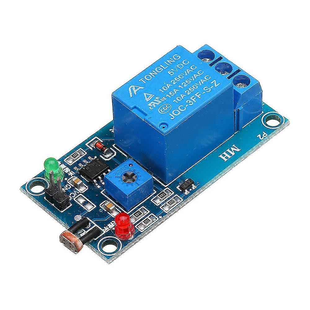 Photosensitive Resistance Sensor With Relay Module 5v Optical Control Light Tracking Switch Module
