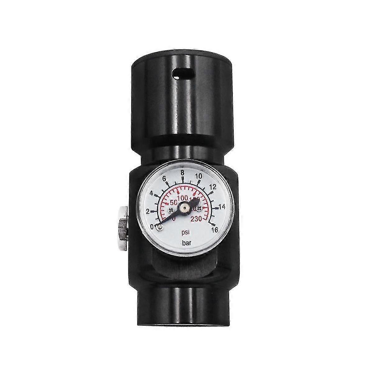 Co2 Mini Regulator 0.825inch-14ngo Input 1500 Psi Output 0-130 Psi Co2 Regulator For Pneumatic Tools