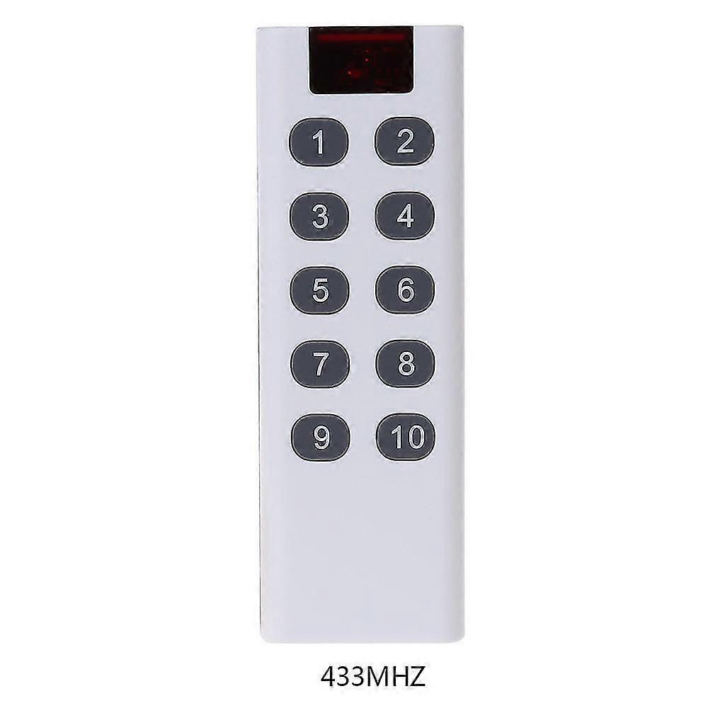 Digital Remote Control 3/4/6/8/10 Channels Buttons Keypad AK-7010TX