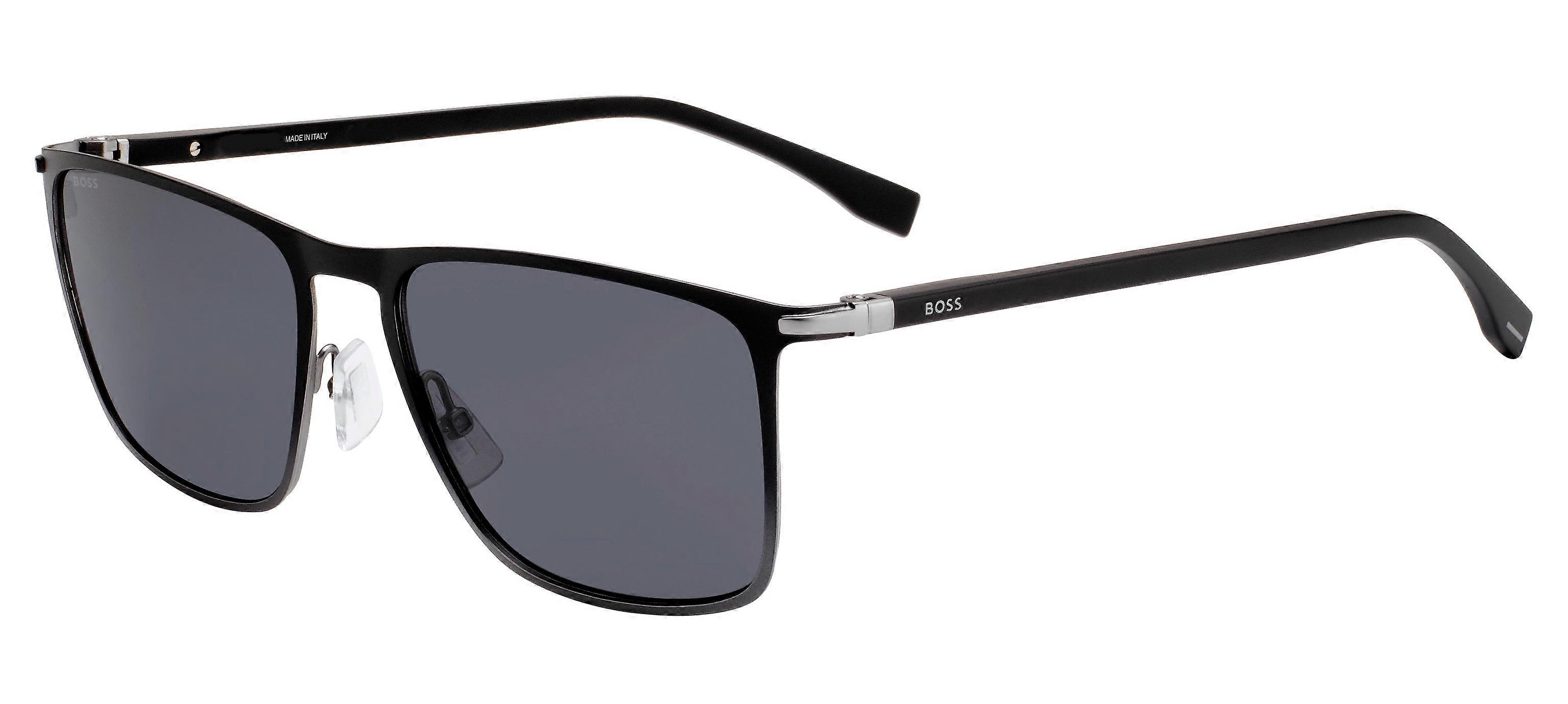 Sunglasses HUGO BOSS BOSS 1004/S/IT O6W MATTE BLACK GREY 56/17/145 MAN