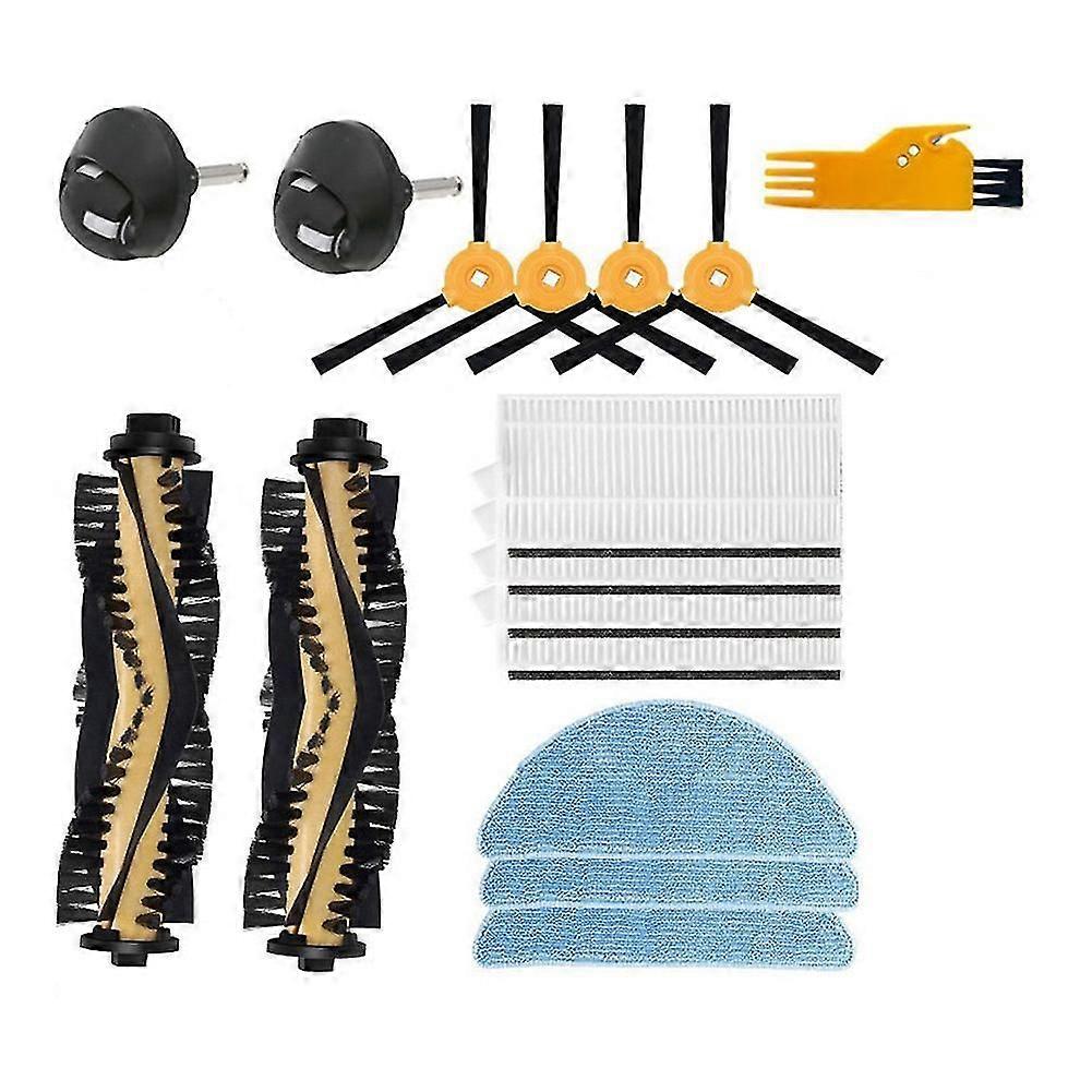 For Conga Sweeping Robot Part 990/n79 Side Brush Roller Cloth Universal Wheel Filter Screen