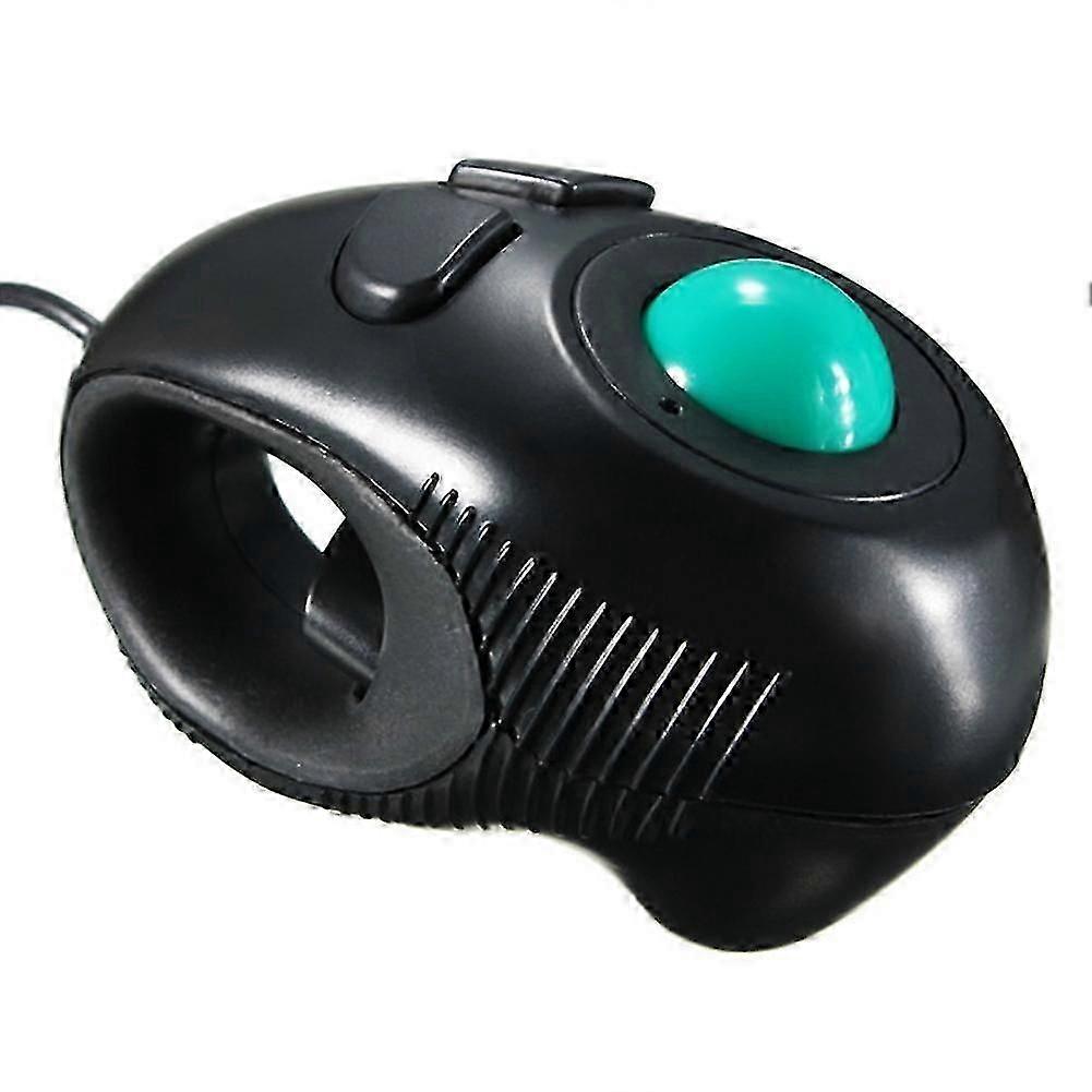 Finger Handhold 4d Usb Mini Trackball Mouse Mice Thumb Control For Pc