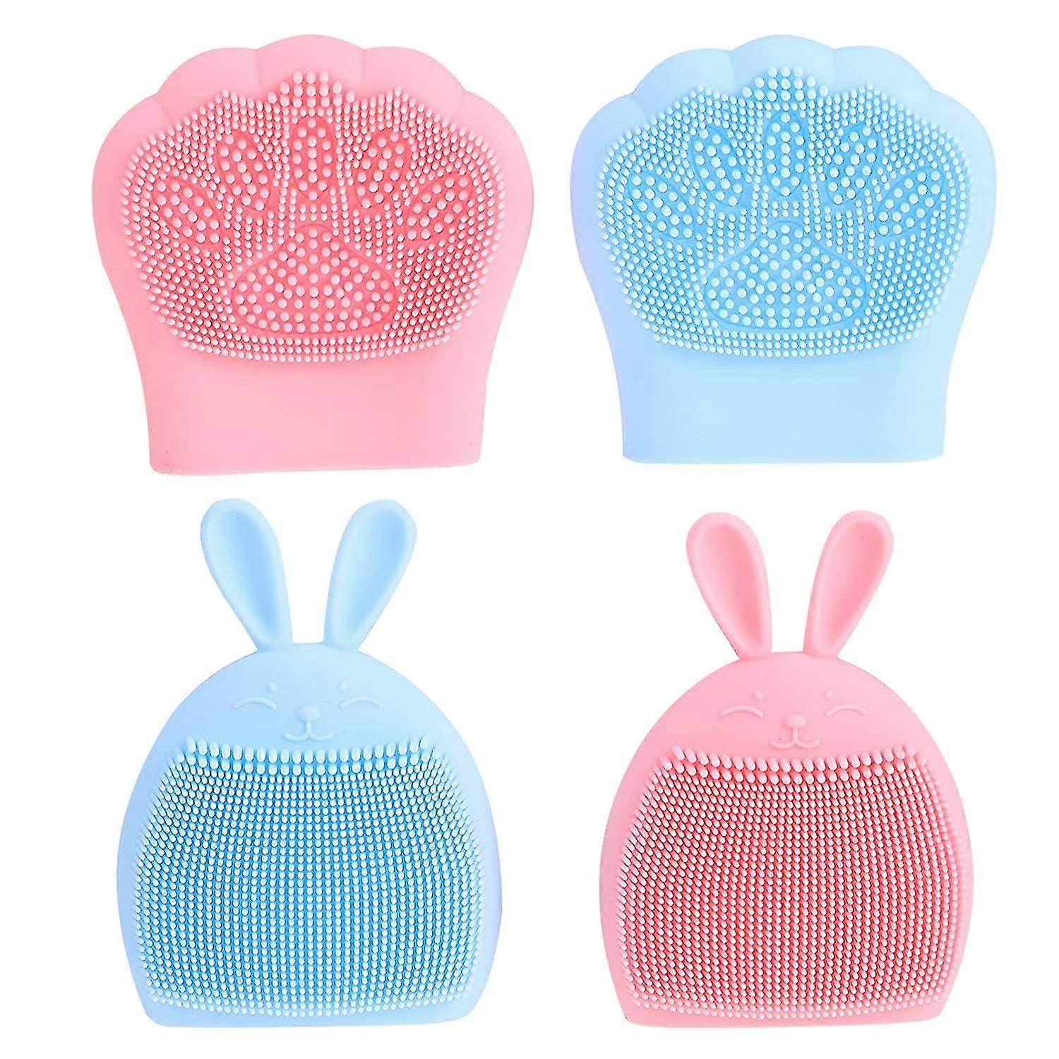 CartoonPaw Silicone Scrubbies Facial Cleansing Brush