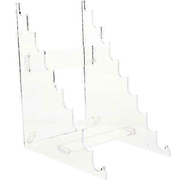 Desktop-Acryl-Stifthalter Praktischer Stift-Management-Ständer Mehrschichtiges Bleistift-Display-Rack