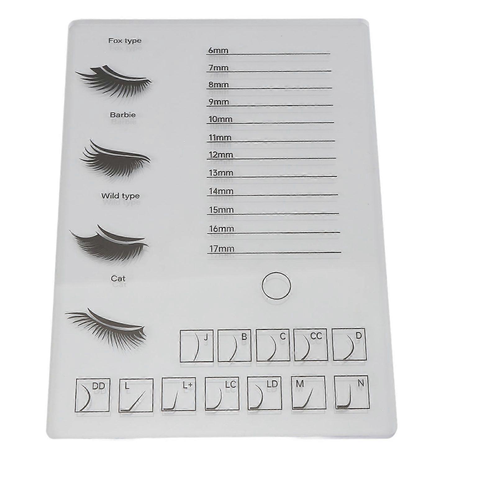 Eyelash Extension Tray - False Eyelash Palette & Extension Plate