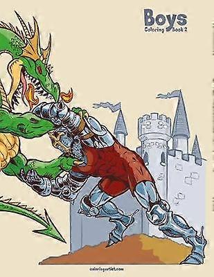 Boys Coloring Book 2