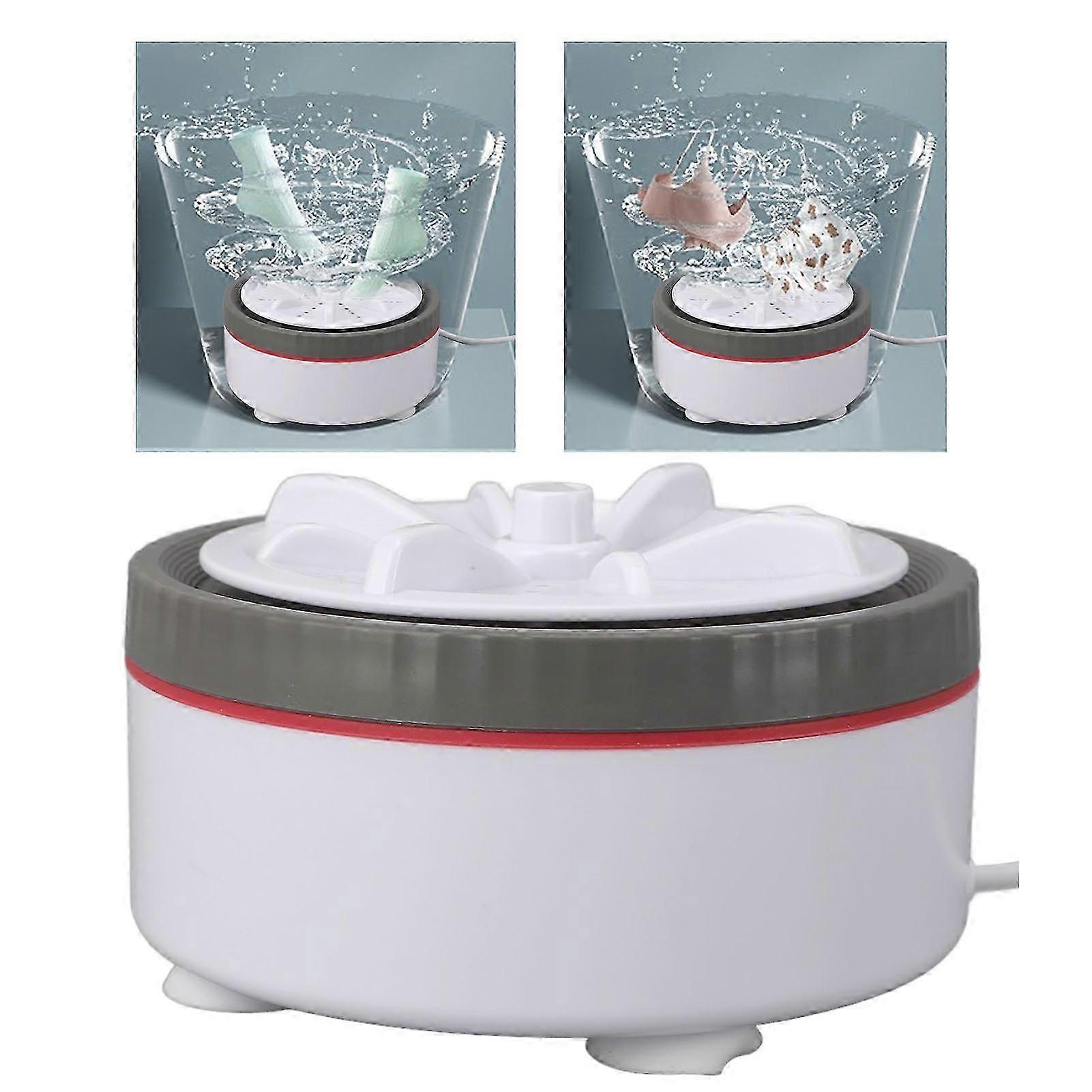 Mini Turbo Washing Machine Timed Adjustable Multifunction USB Powered Portable Mini Turbo Washer