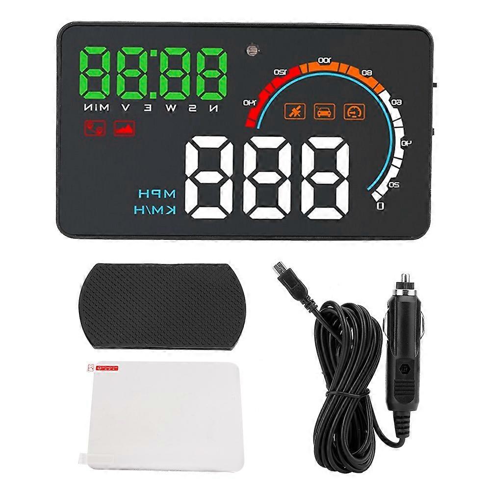 Universal 4" Car HUD Head-Up Display Windshield Screen Projector