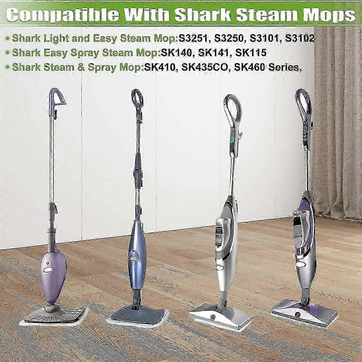 3 Stück Dampfreiniger-Pads Für Shark Steam Mop | Waschbar & Wiederverwendbar | Für Alle Hartböden