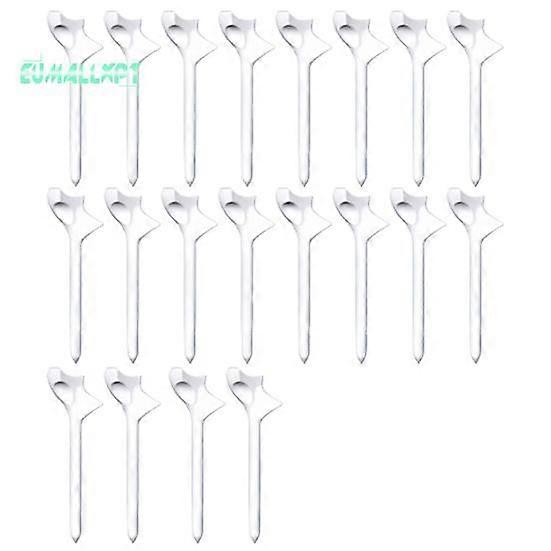 20PCS Professional Plastic Golf Tees - Reduce Side Spin, Increase Distance, Ideal for Beginners and Pros