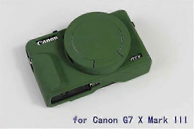 Kameraväska för canon g7x3 g7 x mark iii g7x2 g7 x mark ii vlog kamerafodral skyddande silikon mjukt lock mjukt skal g7xm2 g7x2
