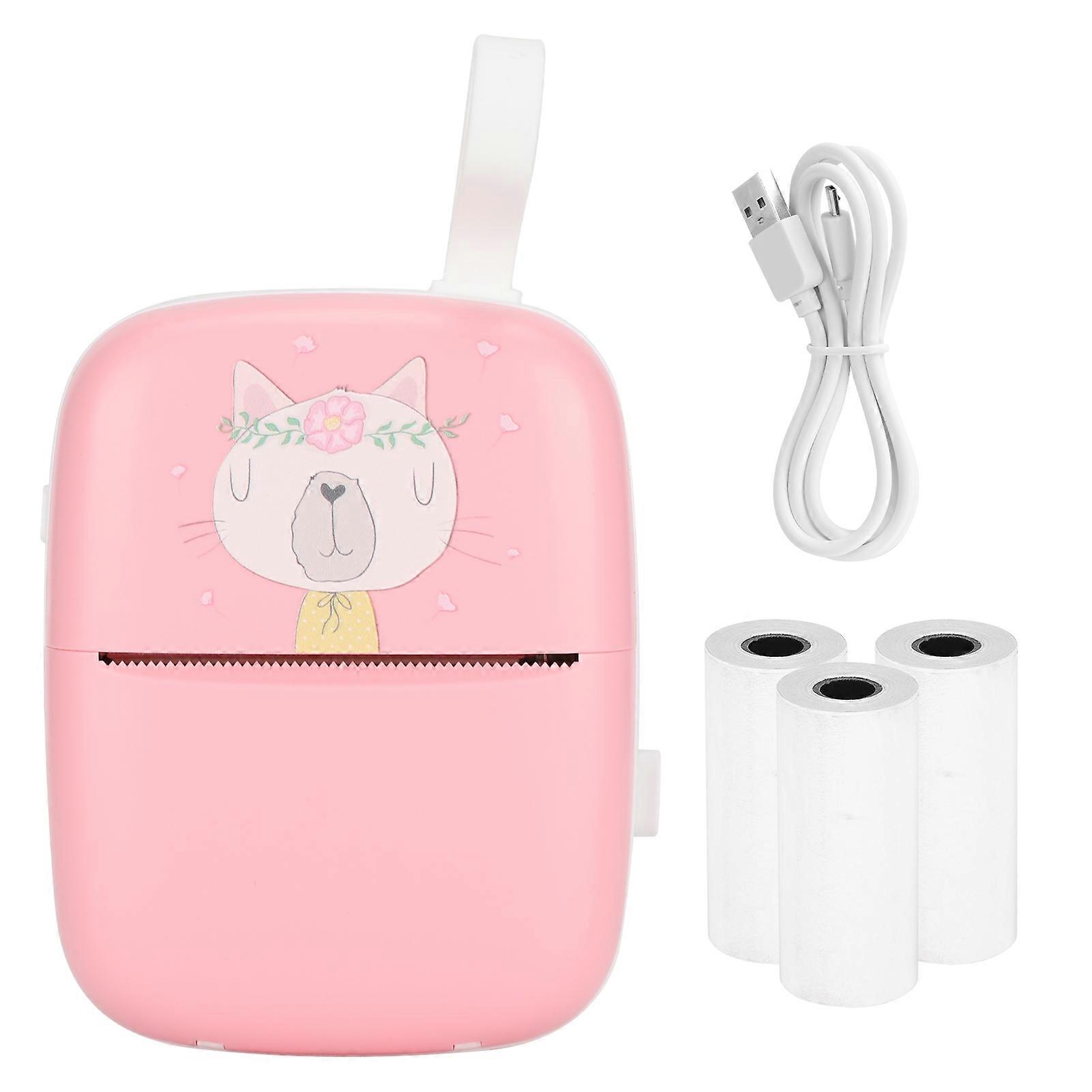 Mini Printer Hand-Held Portable Pocket Student Wrong Question Photo Printing Equipment