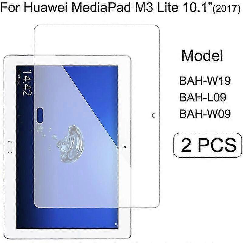 Tablet Tempered Glass Film For Huawei Mediapad T5 10.1" 2018 Proof Explosion Prevention Screen Protector 2 Pcs Ags2-w09 W19 An10 Screen Protectors